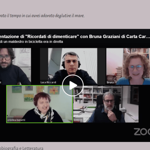 Ricordati di dimenticare – Contributi